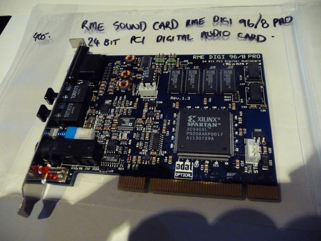 AU SELLER VINTAGE SOUND CARD RME DIGI 96/8 PRO "A" GRADE EXAMPLE -TESTED