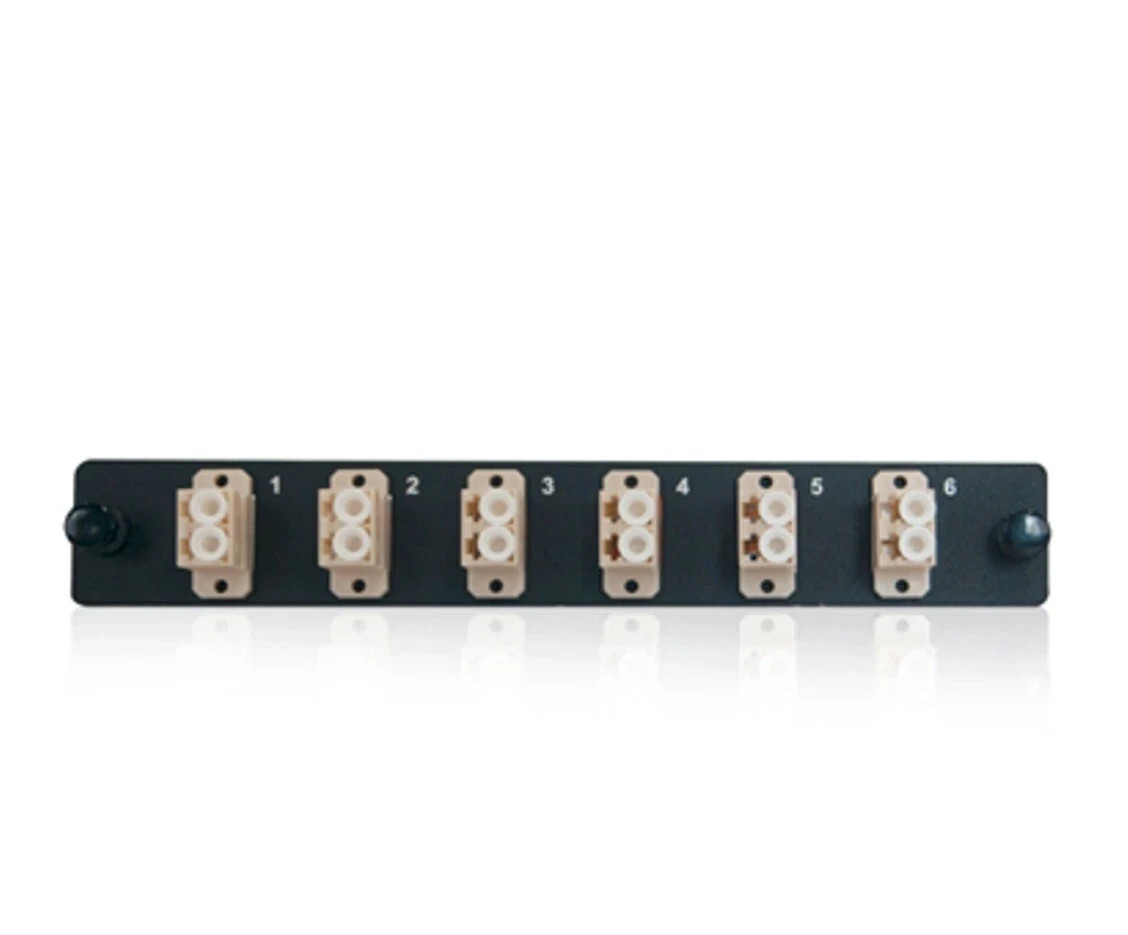Belden AX101729 FiberExpress 6-Port FX Adapter Strip LC Duplex Singlemode