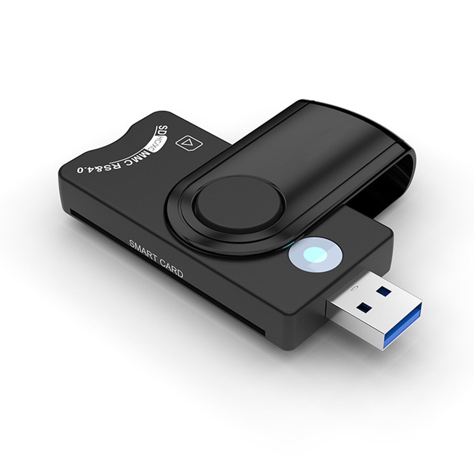 DOD/CAC/Citizen/Goverment ID USB Card Reader Bank/SIM Card Adapter For Windows D