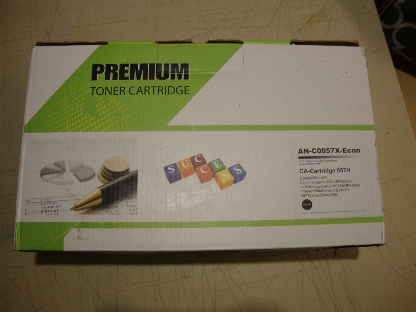 Premium Toner Cartridge 057H Black for Mf445 Lbp220 X003bulb69 ++