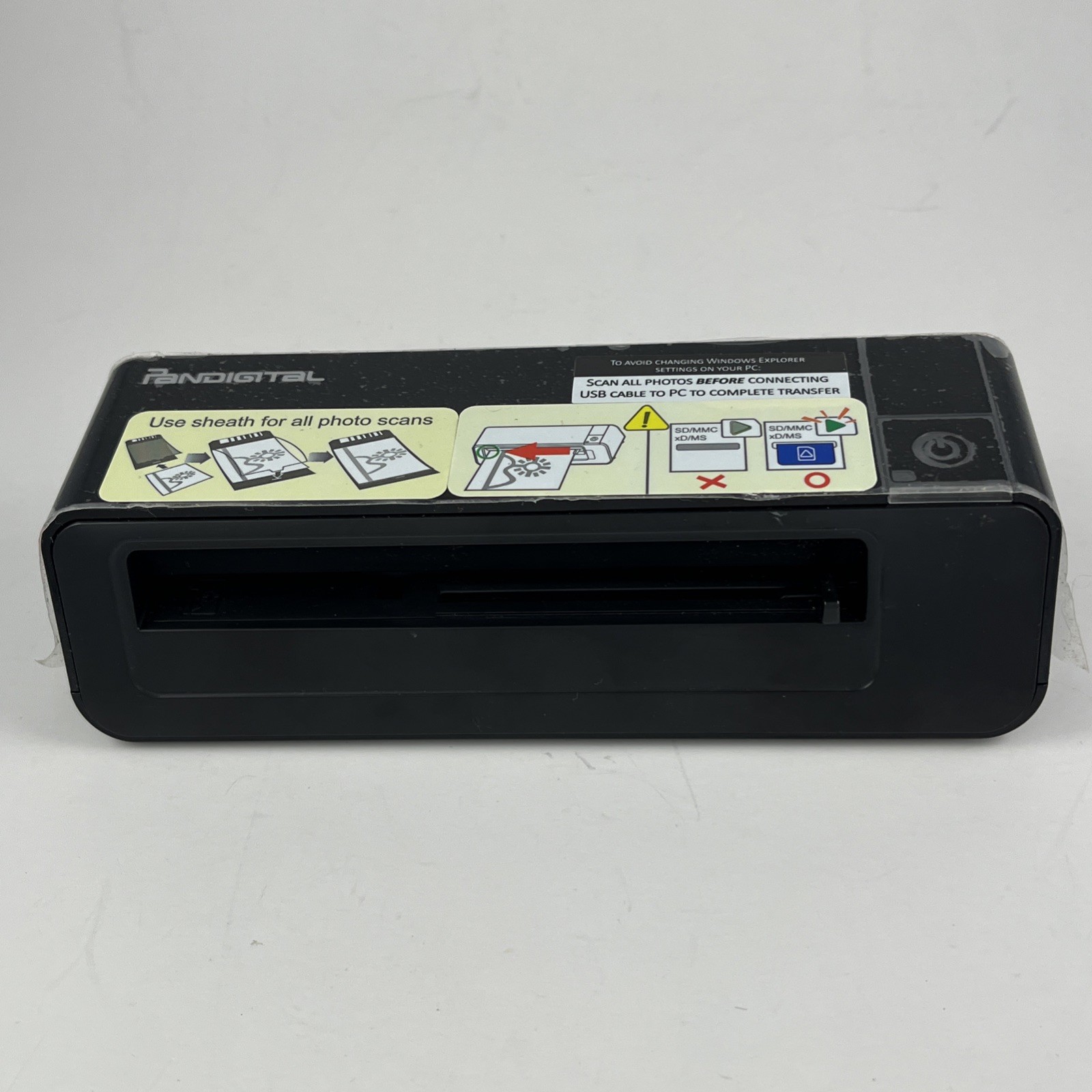 PanDigital PhotoLink One-Touch Scanner PANSCN02 No PC Required No Powercord