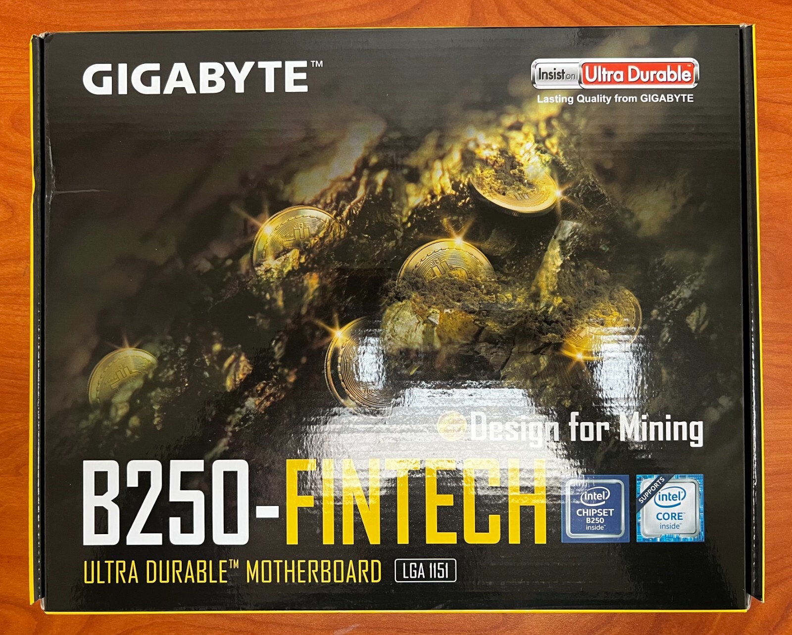 GIGABYTE GA-B250-FINTECH LGA 1151 Intel ATX Motherboard