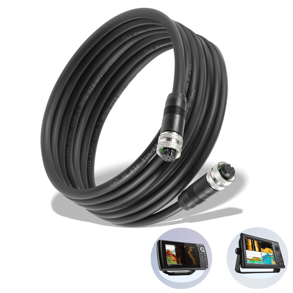 720073-5 15-Foot Boat Ethernet Cable AS EC 15E Ethernet Cord Fit for Humminbird
