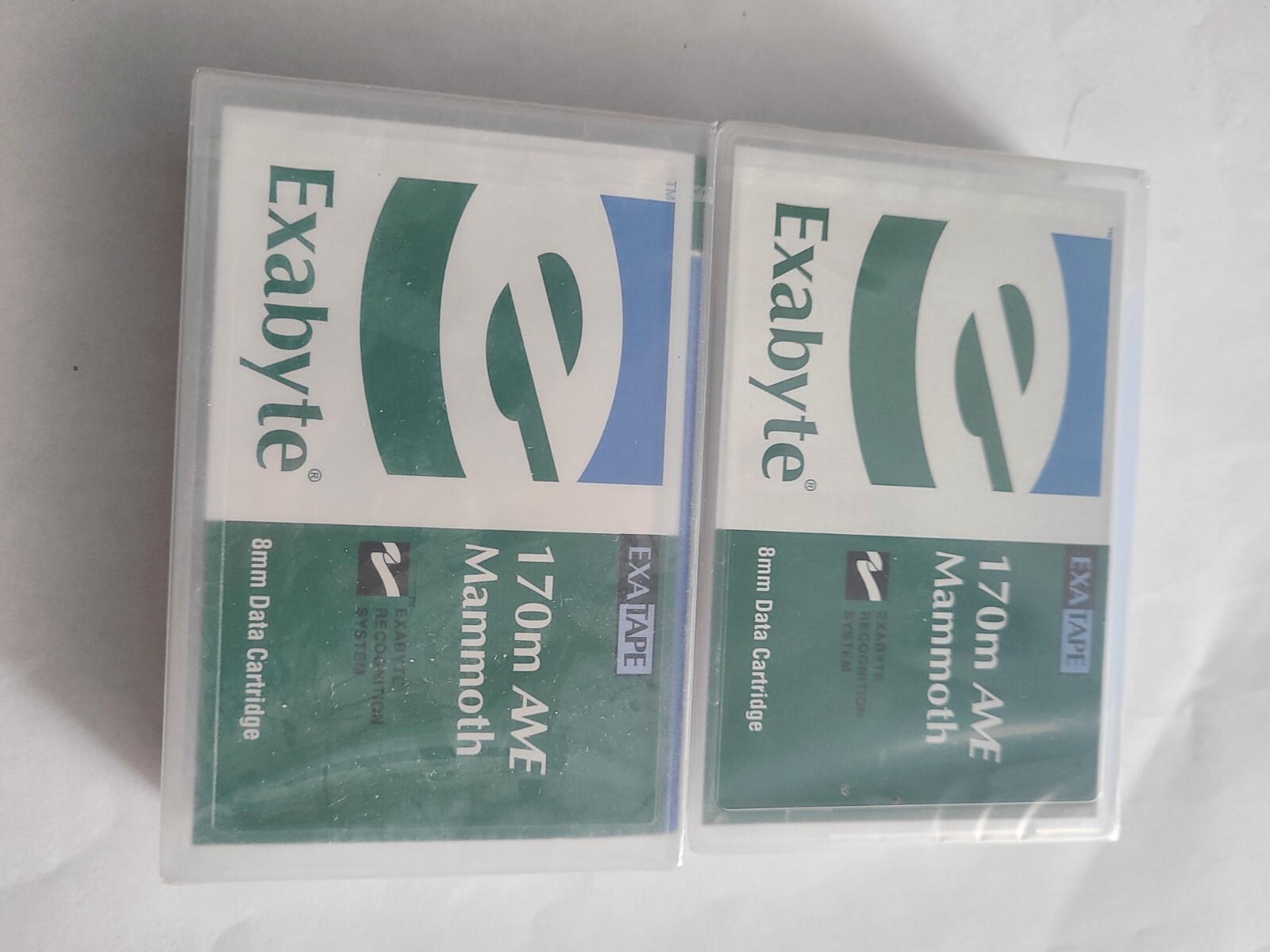 2x Exabyte 170m AME Mammoth Cartridge 312629