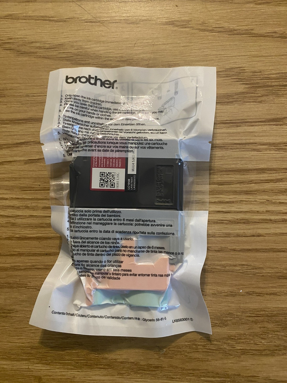 Ink Cartridge LC105M - XXL Brother New and Sealed 