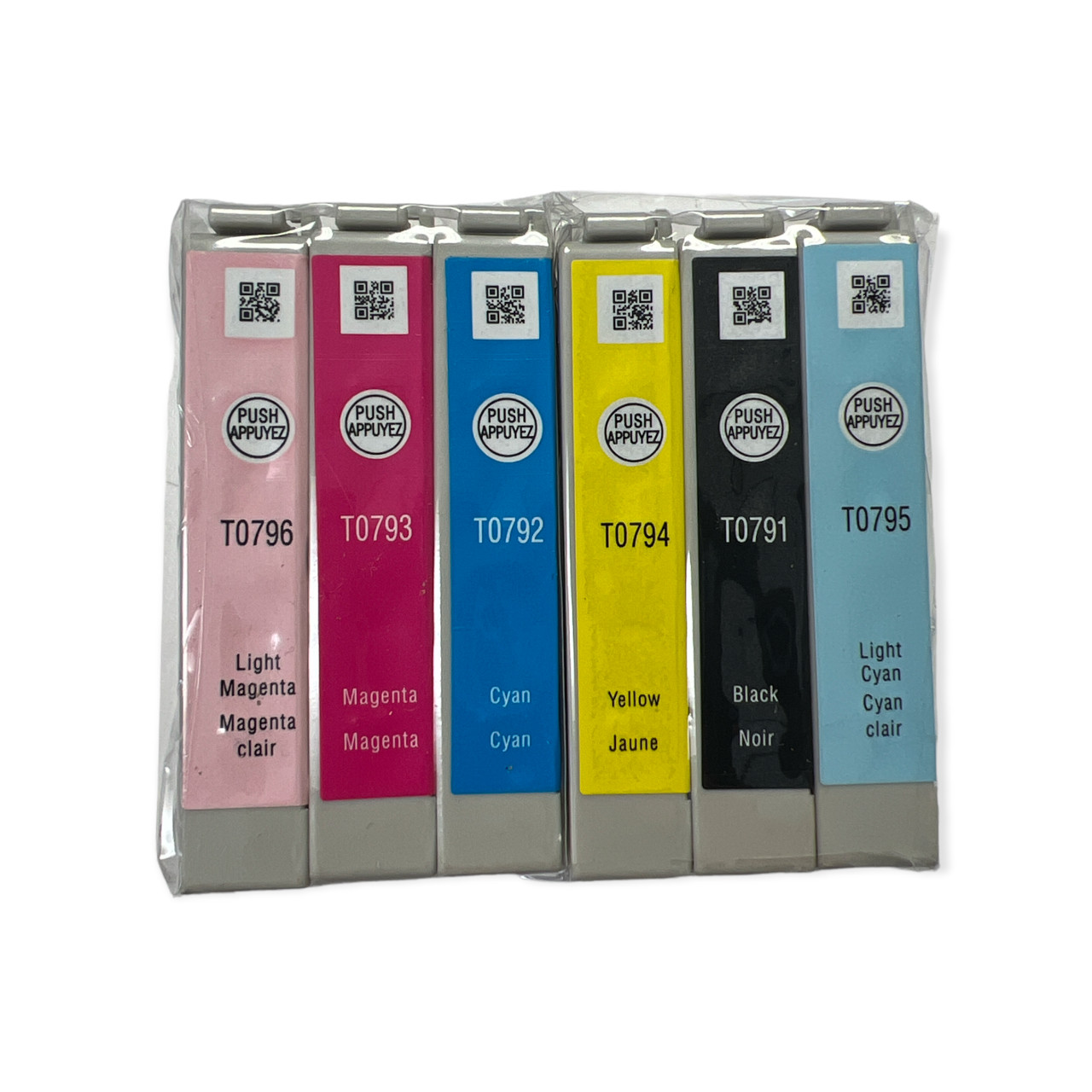 6 Pack Genuine Epson 79 T79 Ink Cartridges For Stylus Photo 1400