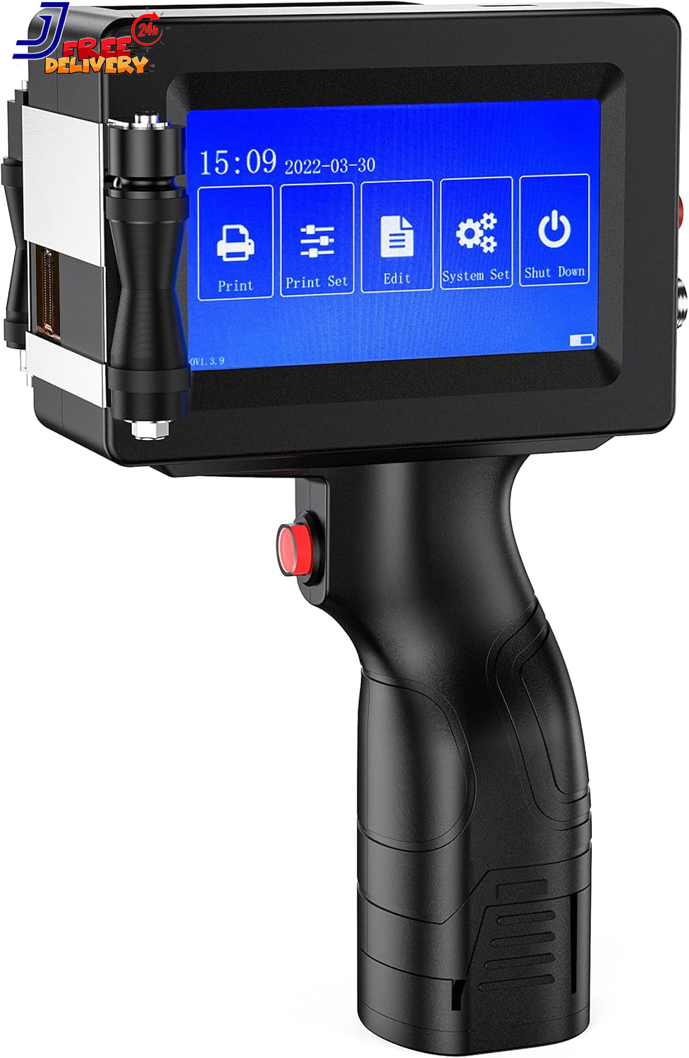 Handheld Printer Portable 1580P1 with 4.3 Inch Touch Screen Quick-Drying Hand NE