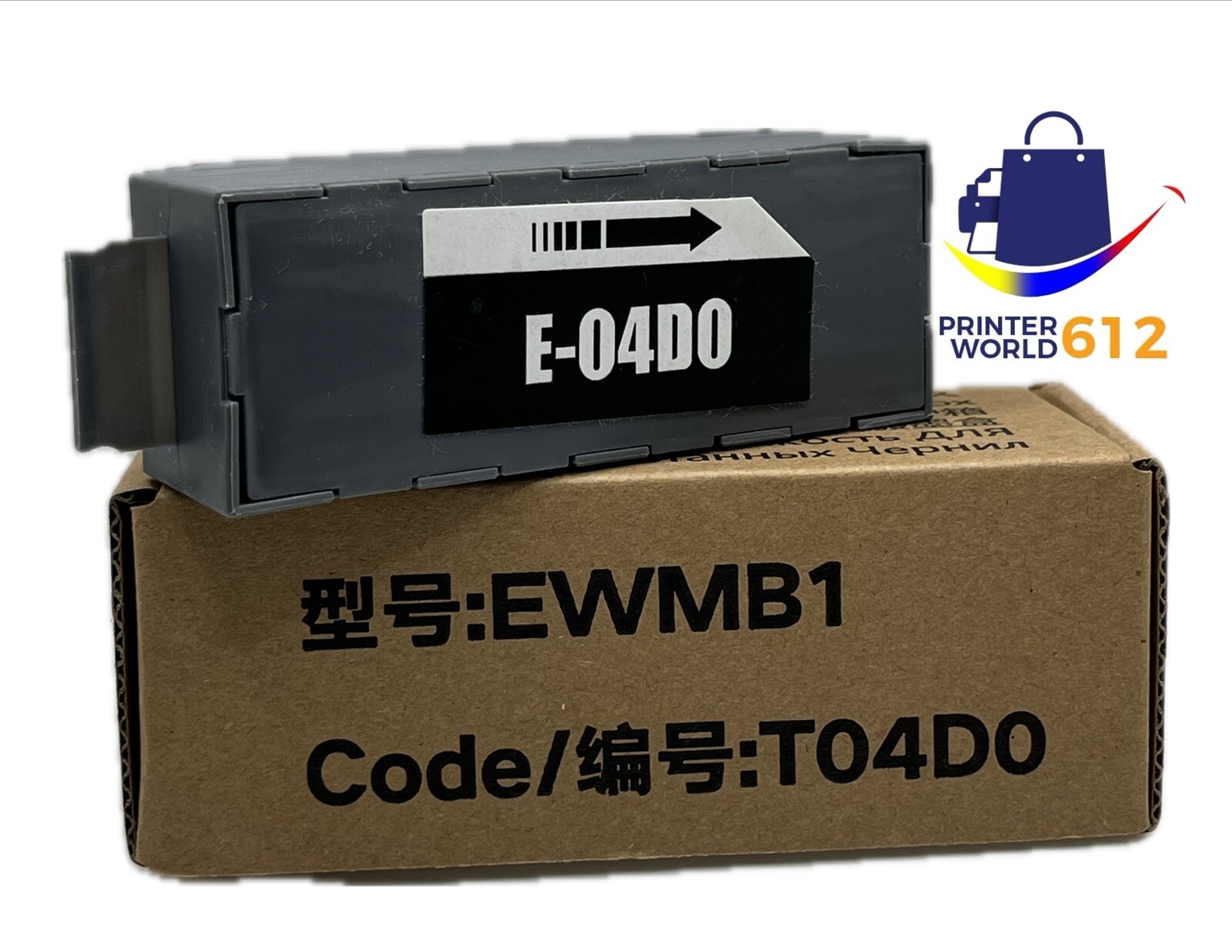 Maintenance Waste Ink Tank Box For ET-7700 ET-7750 L7180 C13T04D000 T04D0 E-04D0