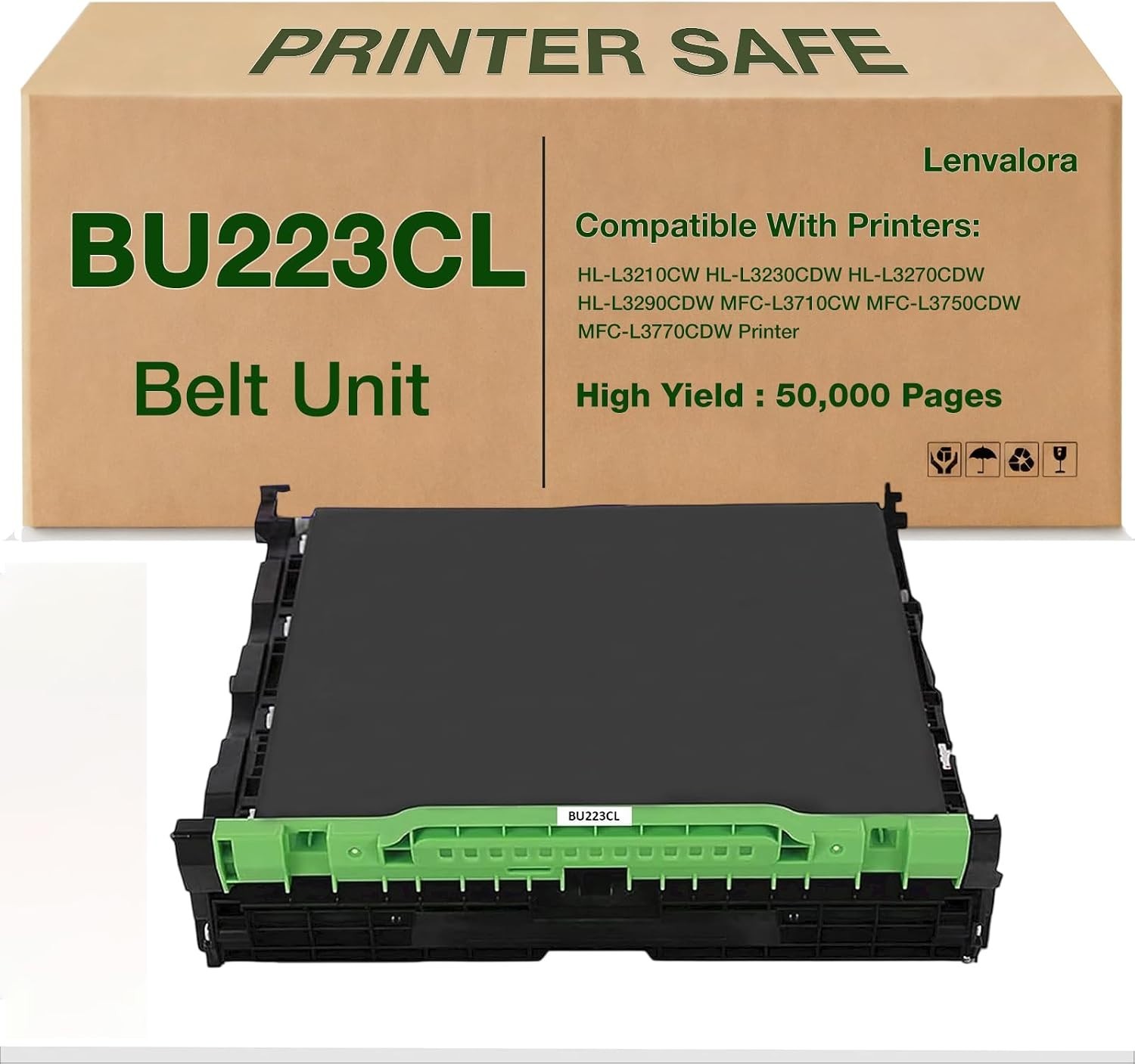BU-223CL BU223CL Belt Unit Replacement for Brother BU223CL Transfer Belt Unit