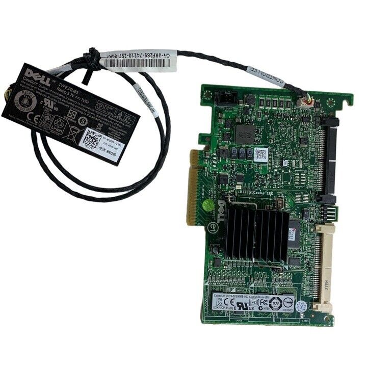Dell PowerEdge R710 T610 Raid Controller Card w/Battery E2K-UCP-61-B