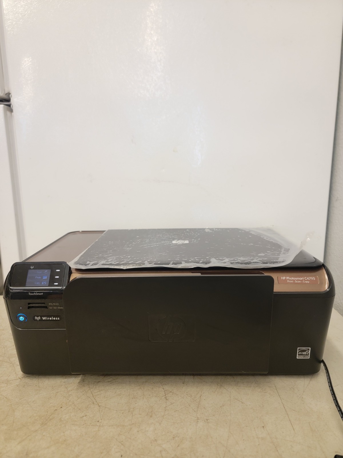HP Photosmart C4700All-In-One Inkjet Printer W/power Supply