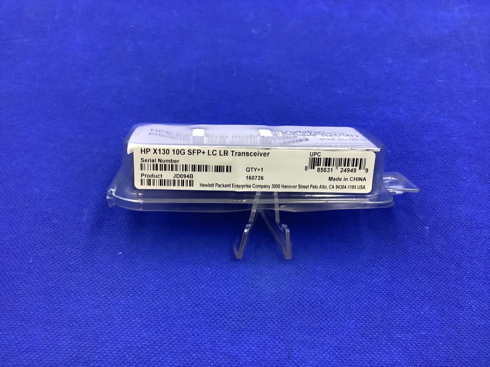 JD094B HP PROCURVE X130 10G SFP+ LC LR TRANSCEIVER  NEW