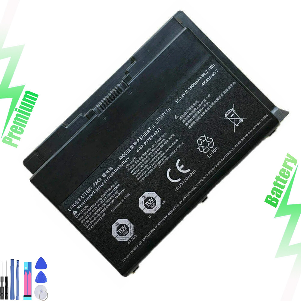 Battery For CLEVO P370BAT-8 6-87-P37ES-4271 P370SM-A P377SM-A P370SM3