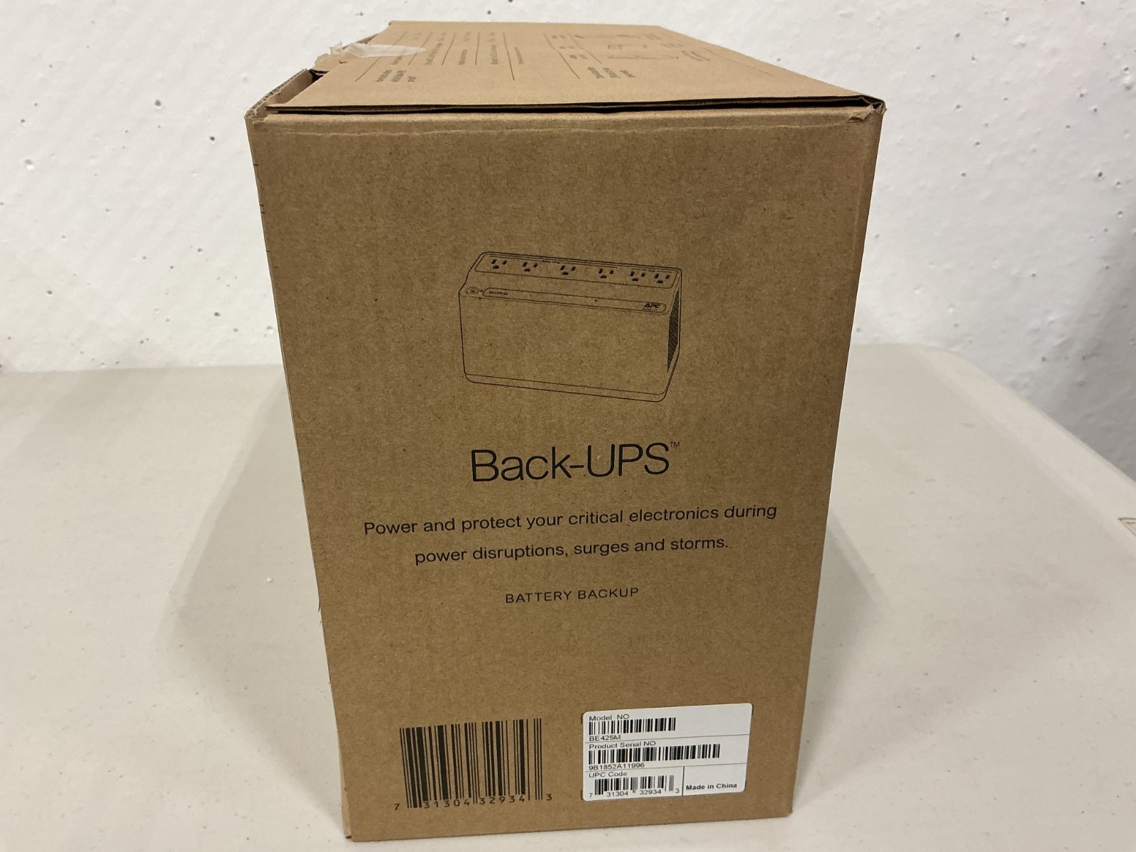 APC BATTERY BACK-UPS BE425M