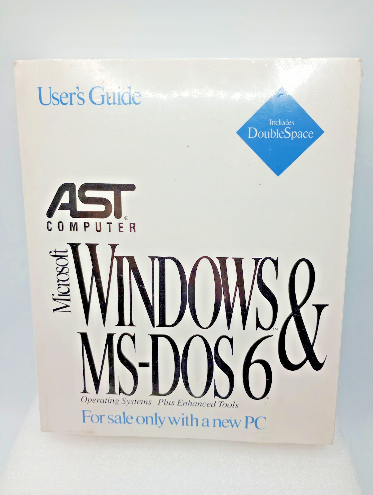 RARE NEW FACTORY SEALED Microsoft Windows & MS-DOS 6 from AST Computer