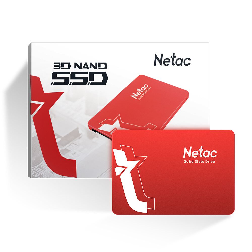 Netac Internal SSD 1TB Solid State Drive 2.5'' SATA III 6GB/s Up to 550MBps