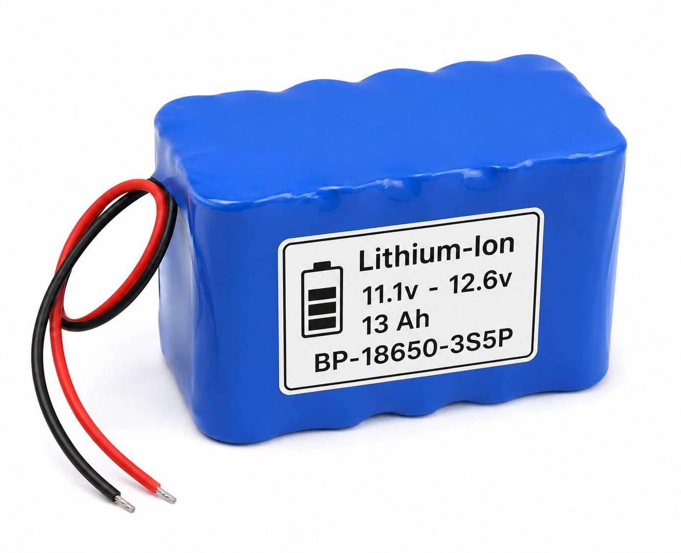 Multipurpose Rechargable Li-Ion Battery pack 3S5P  11.1v 13Ah