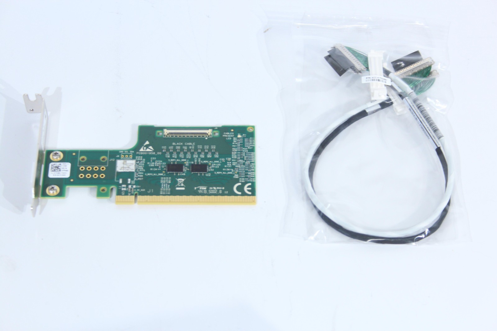 Dell Mellanox Socket Direct Auxiliary PCIe x16 Card & Cables ConnectX-6 TFM86