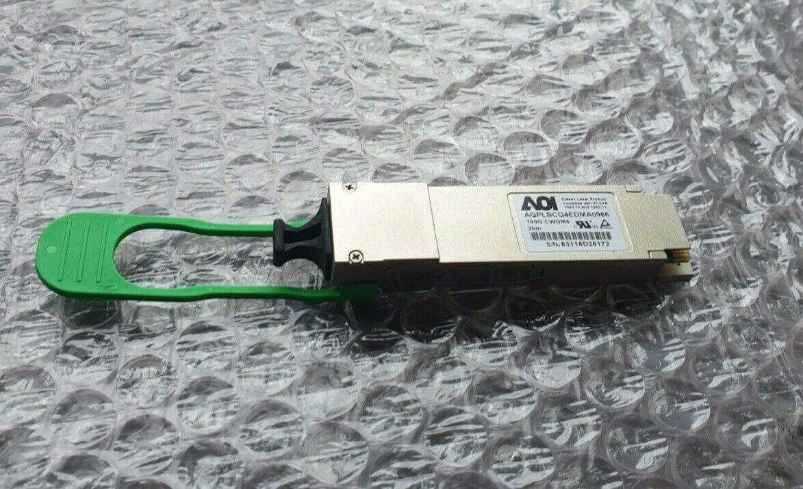 AOI AQPLBCQ4EDMA0966 100G TRANSCIEVER MODULE (IN25S2)