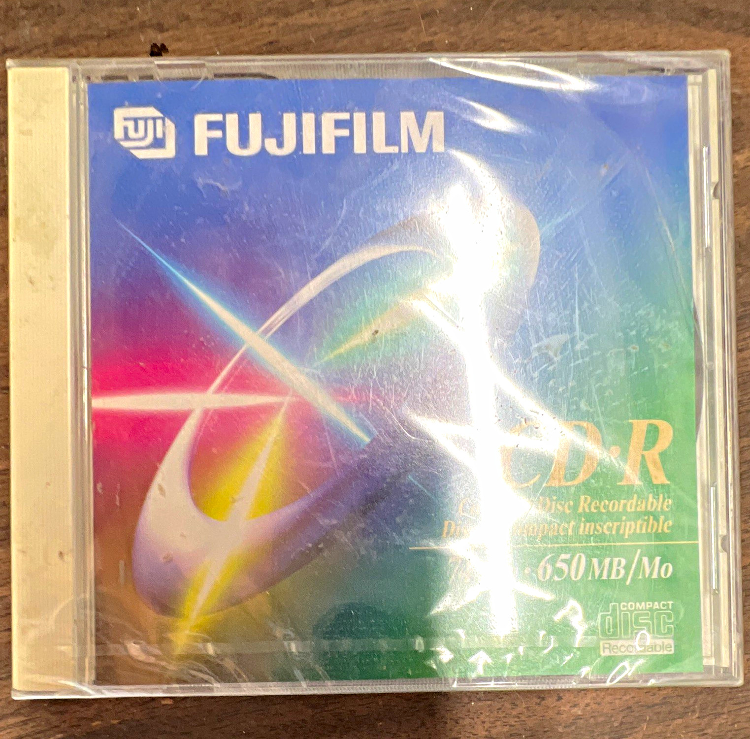 Fujifilm CD-R Recordable Disc 650MB 74min 6X 1-Pack Standard Jewel Case