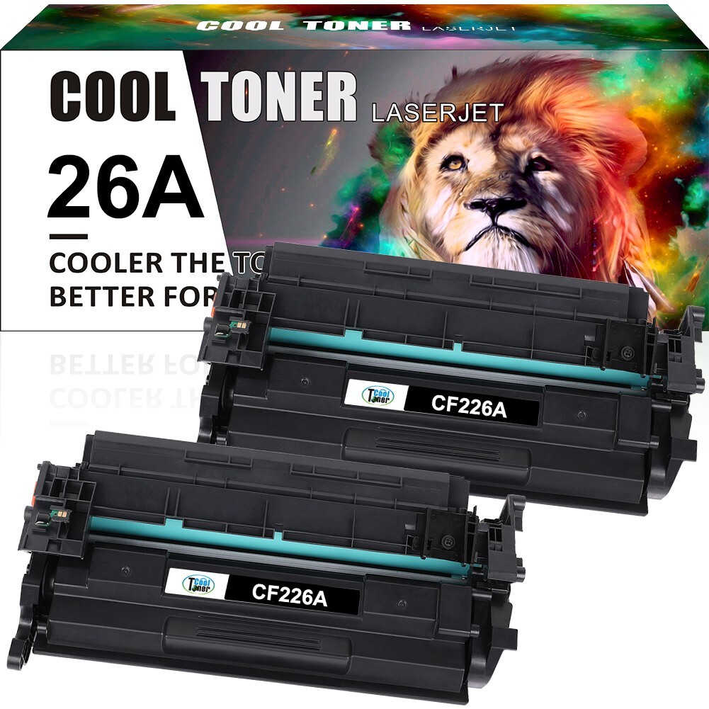 2x CF226A Toner Cartridge for HP 26A Toner LaserJet Pro M402n M426fdw M426 M402