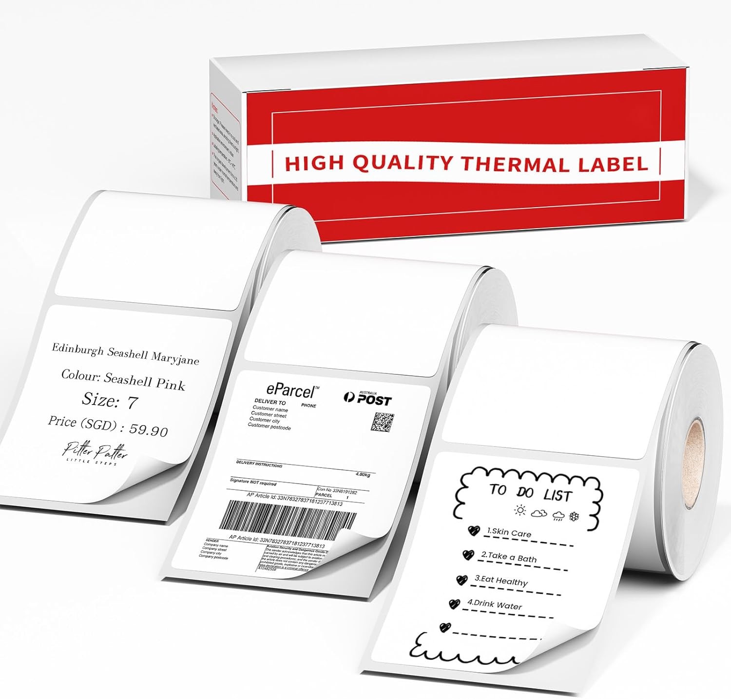 White Label Paper Self Adhesive Sticker Phomemo M100 M110 M221 Printer