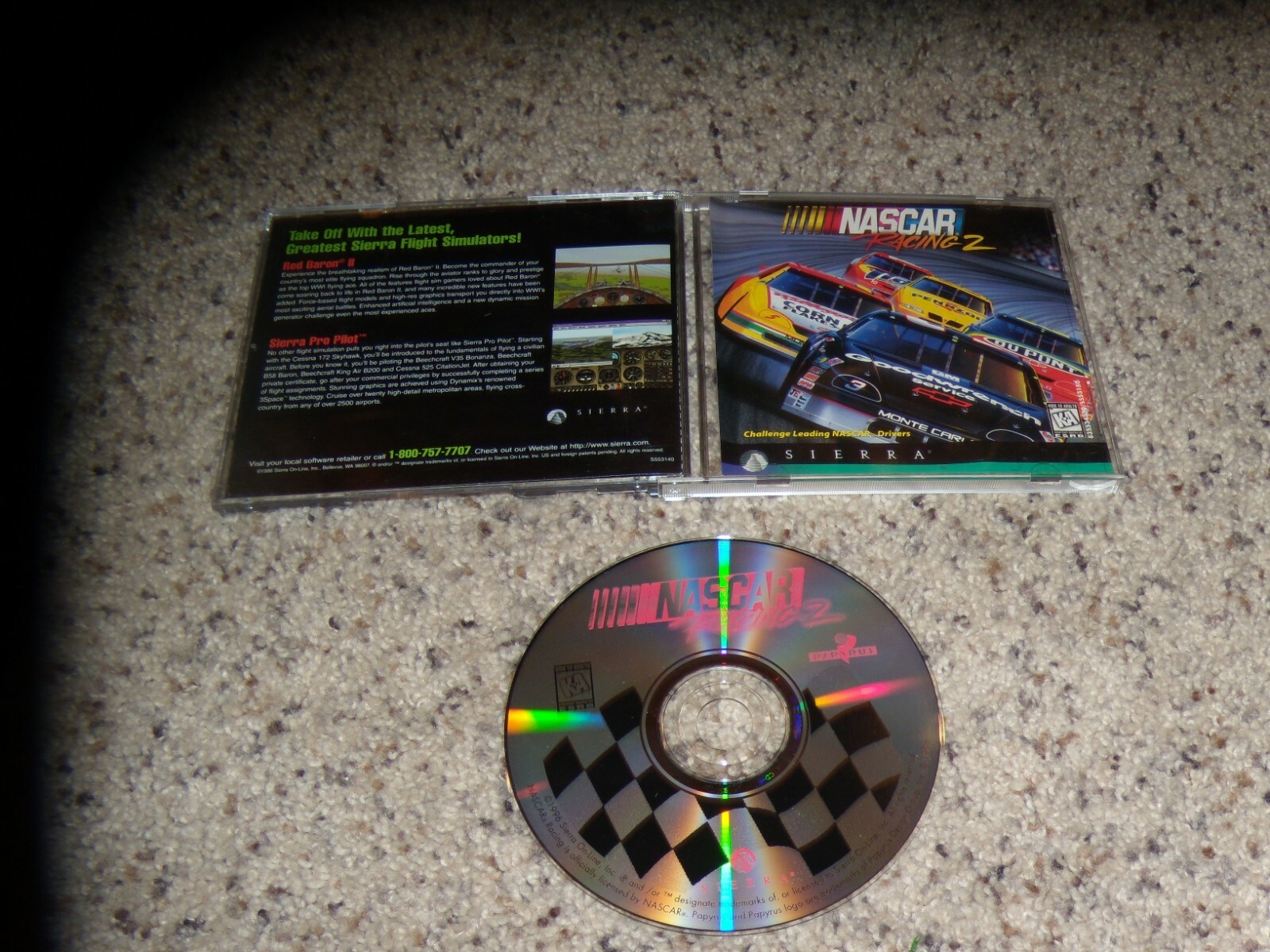 Nascar Racing 2 (PC, 1996) Near Mint Game