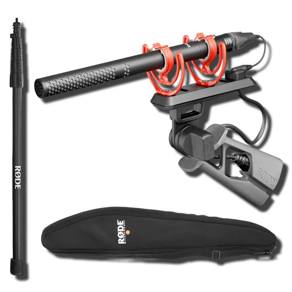 Rode NTG5 Shotgun Mic Kit w/ Boompole Pro & Carry Bag