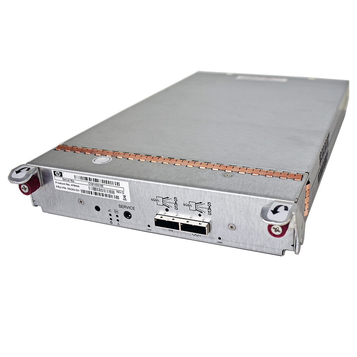 HP StorageWorks P2000 Controller Module AP844A 592262-001 81-00000055-03-01