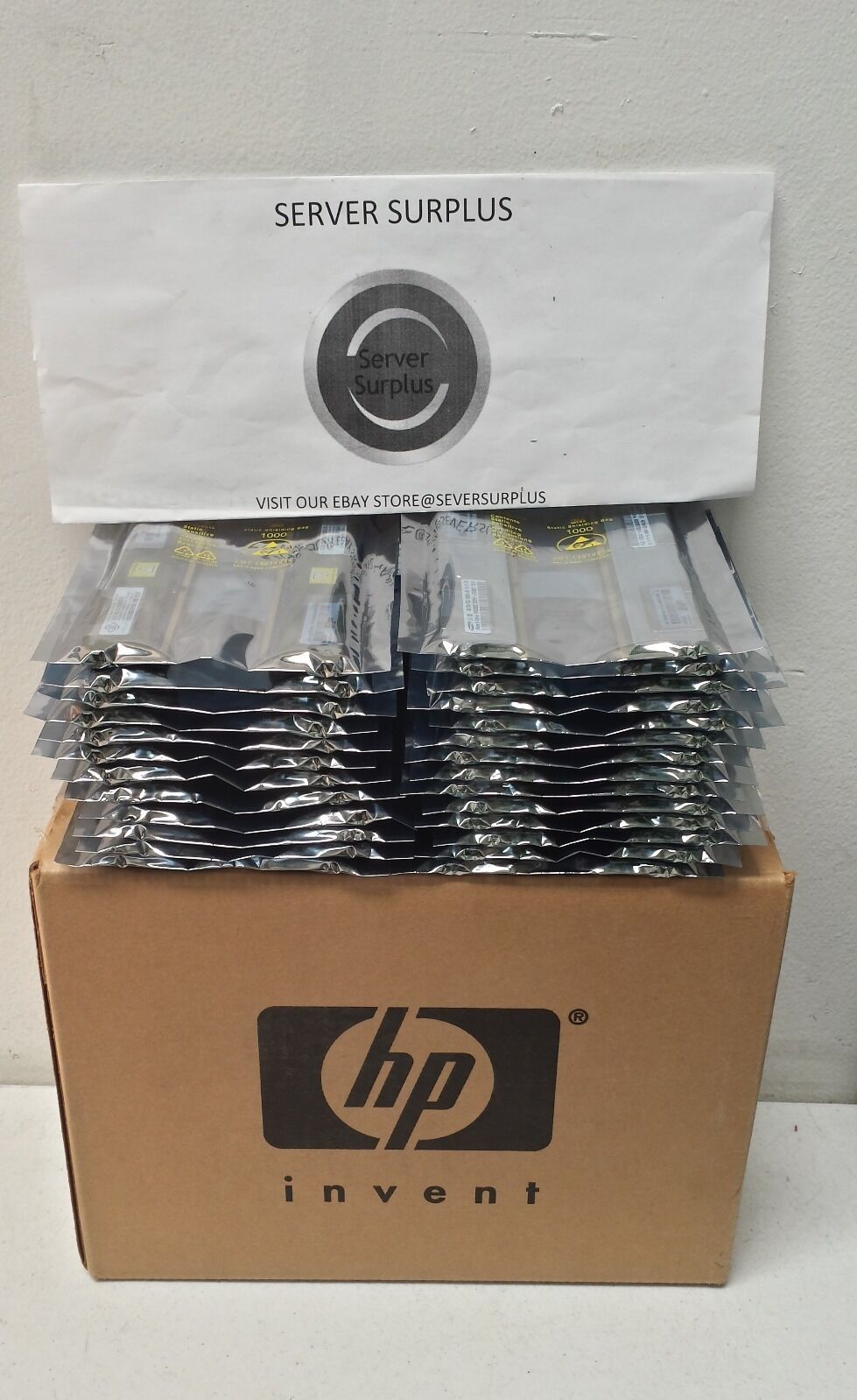 HP 4GB  PC3-10600 Registered CAS 9 Dual Rank 500658-B21 500203-061 (LOT OF 50)