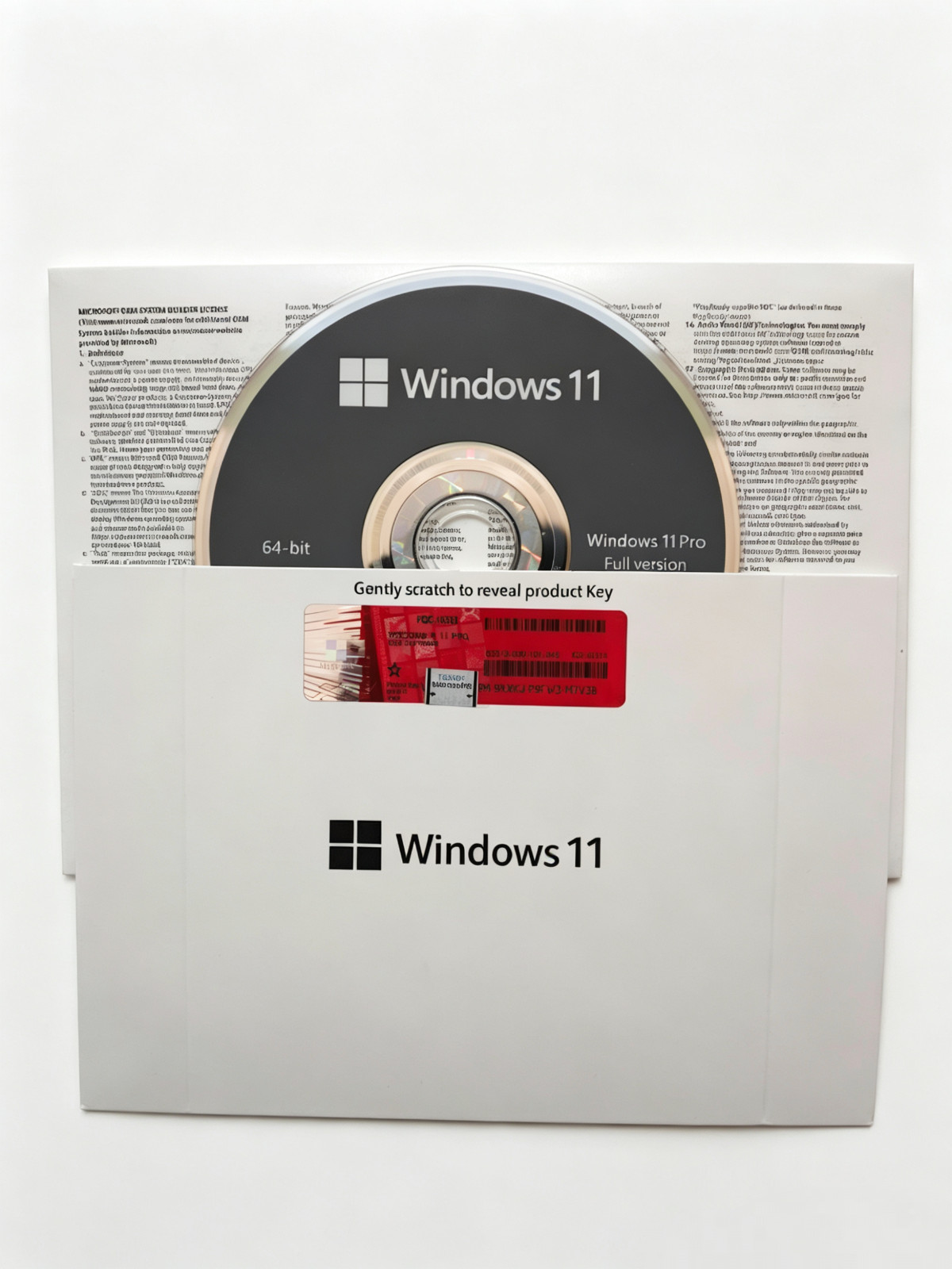 Windows 11 Professional 64Bit DVD & Product Key Factory Sealed Fast US Shipping