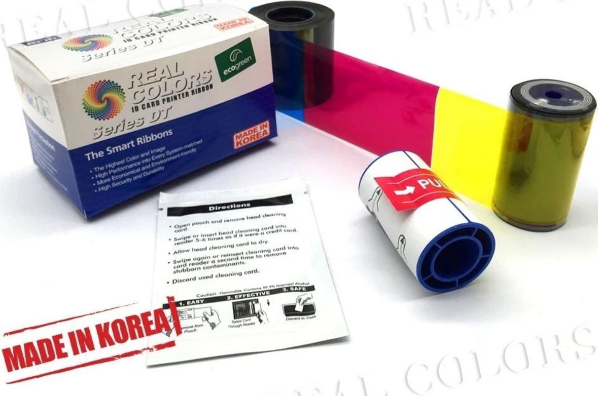 Compatible Id card Ribbon 534000-006 YMCKTKT_300 For Datacard SD260SD360 Printer