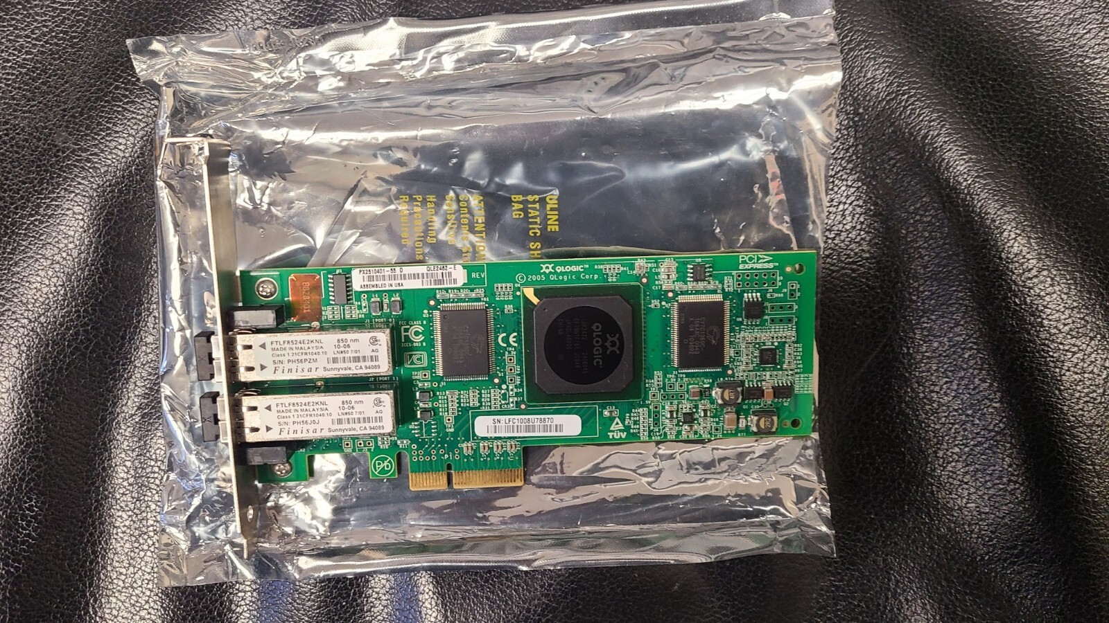 Qlogic QLE2462-e PCIe 4GB FC 2-Port Card PX2510401-55