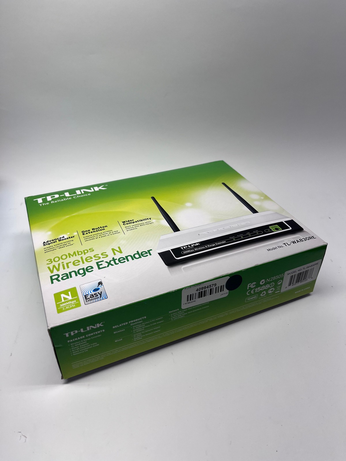 TP-Link TL-WA830RE 300Mbps Wi-Fi Range Extender
