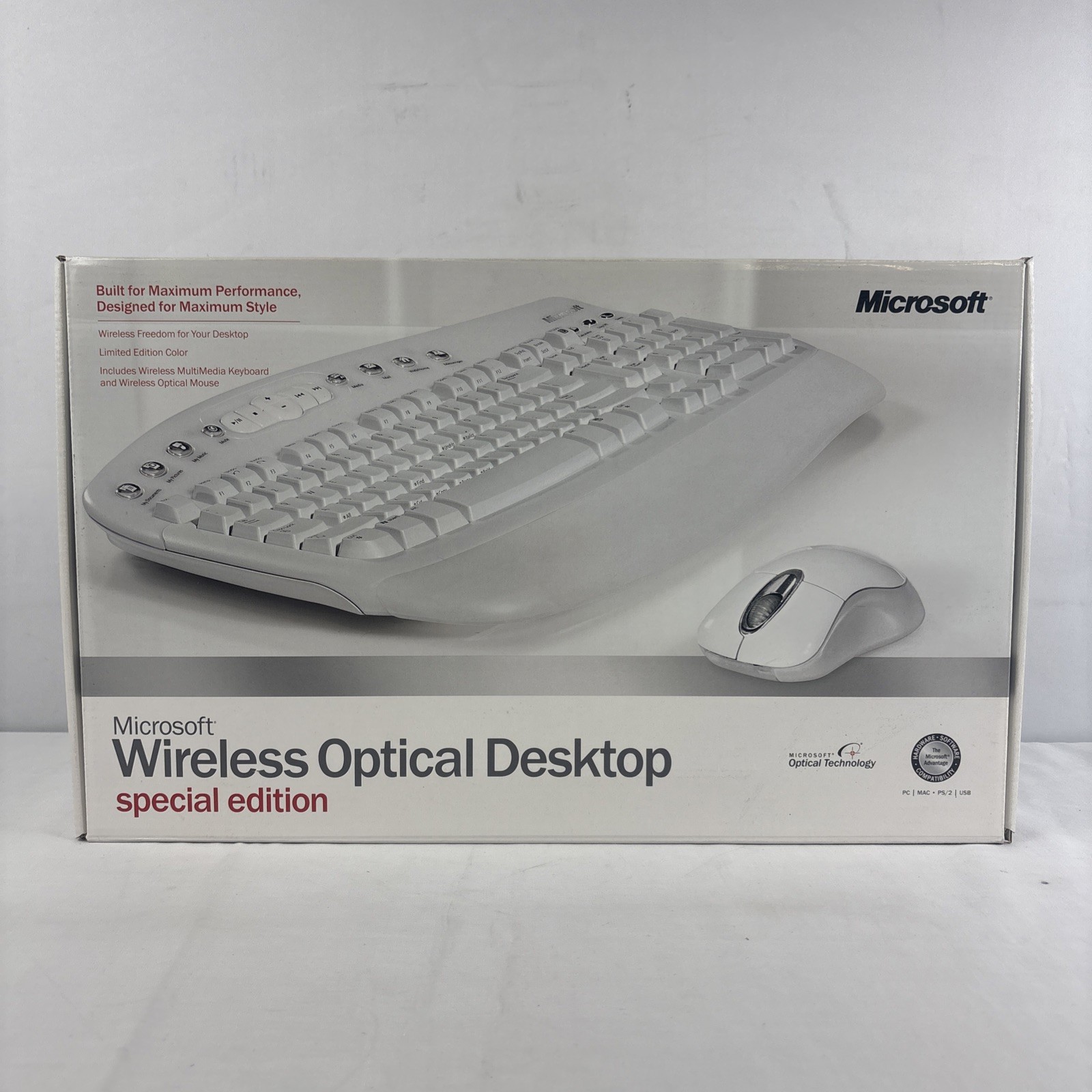 Microsoft Wireless Optical Desktop Special Edition Keyboard and Mouse K51-00108