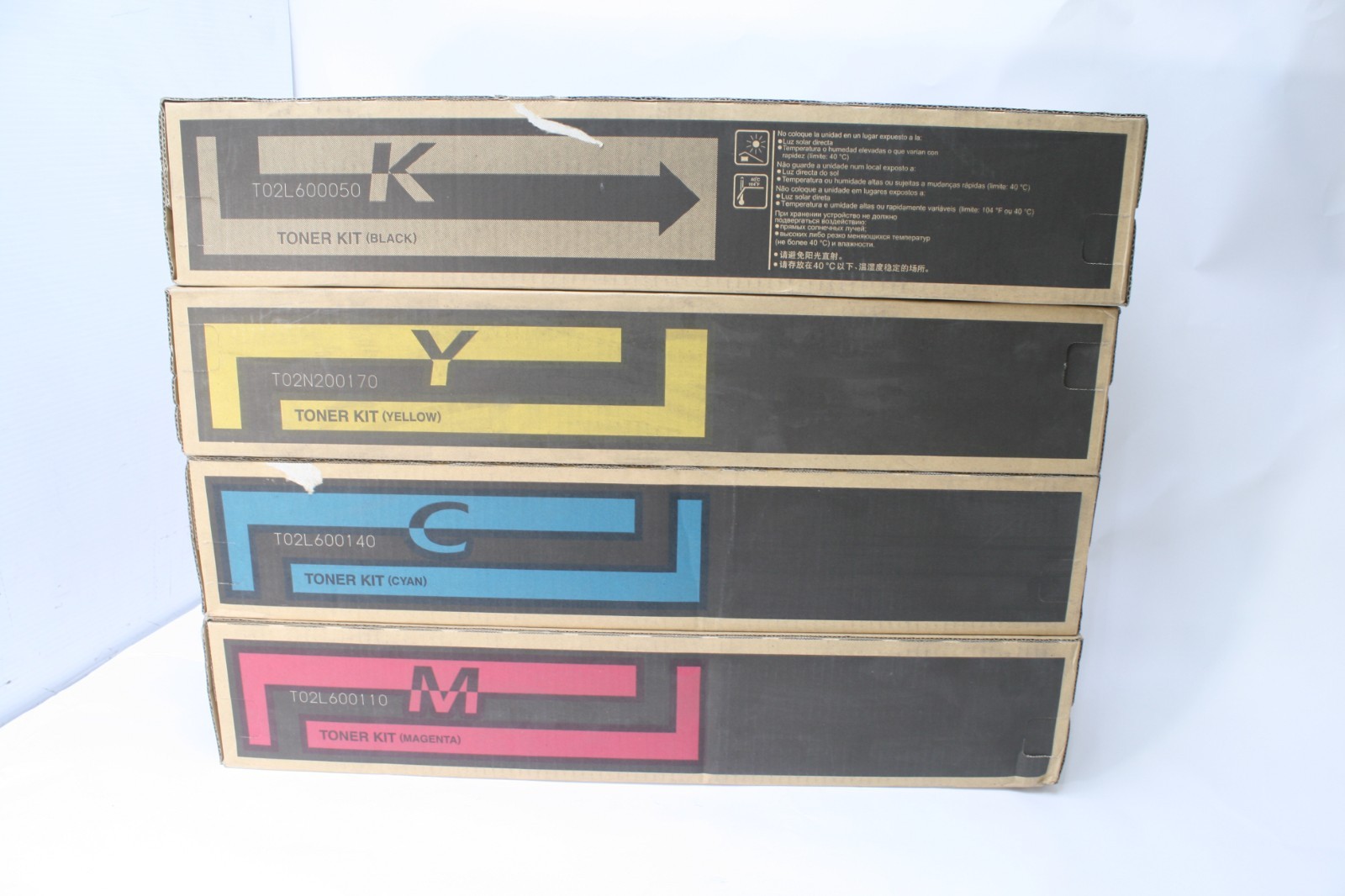 Kyocera TK-8307 Black TK-8307K Yellow TK-8307Y Cyan TK-8307C Magenta TK-8307M T7