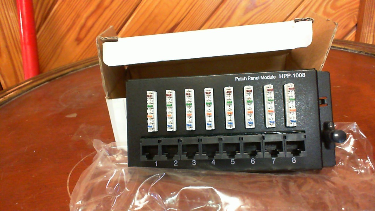 HPP-1008 8 Port Patch Panel Module