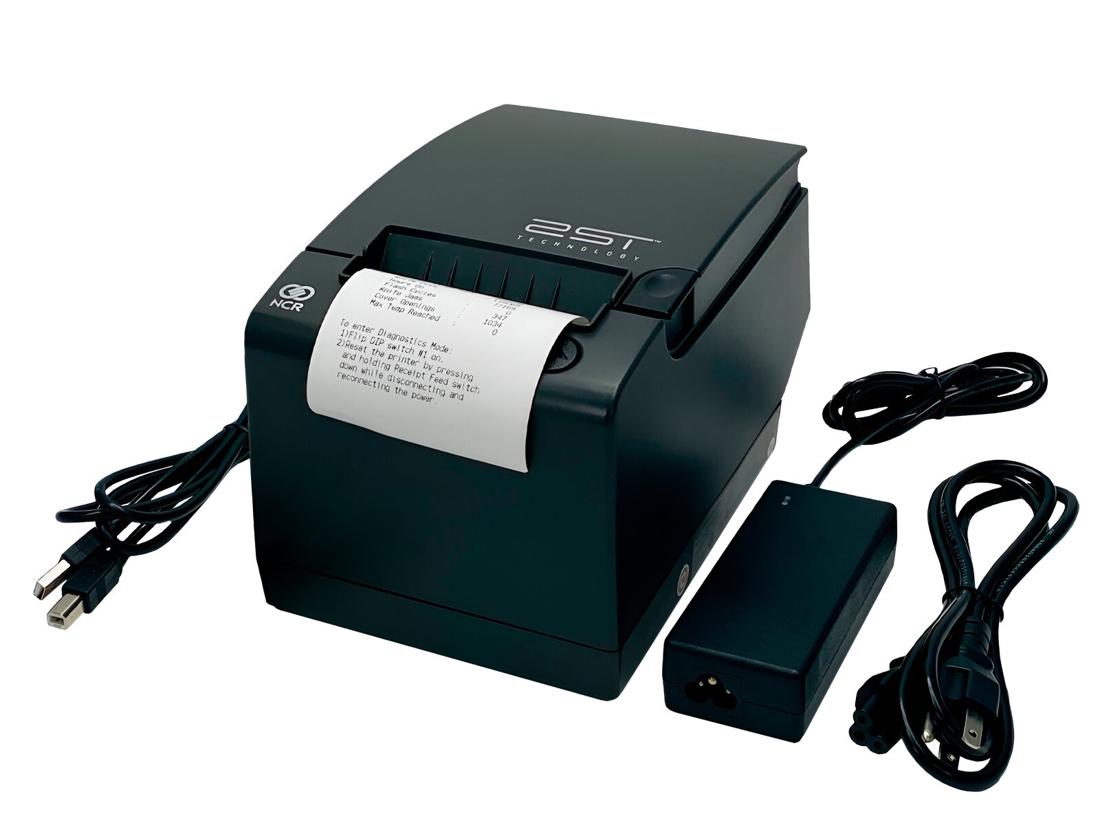 NCR 7198-2003-9001 Direct Thermal POS Receipt Ticket Printer USB FULLY TESTED