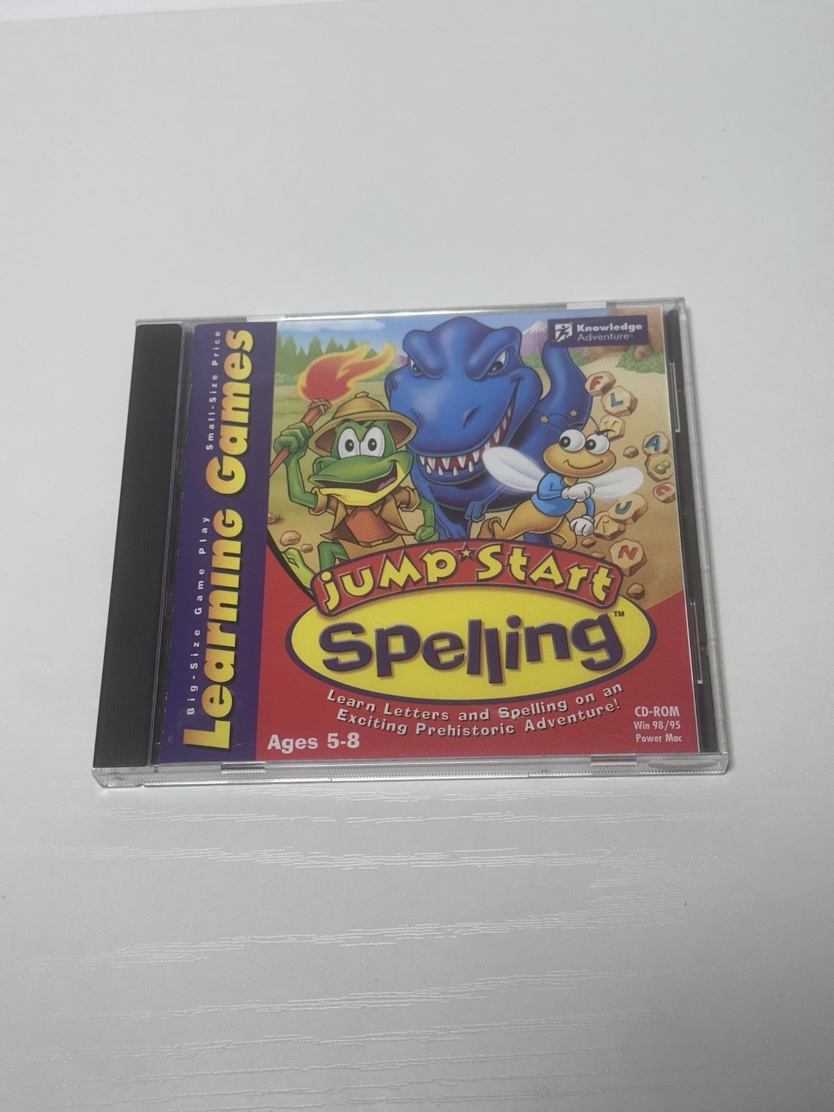 Knowledge Adventure JumpStart Spelling (Windows/Mac, 1998)  Ages 5-8