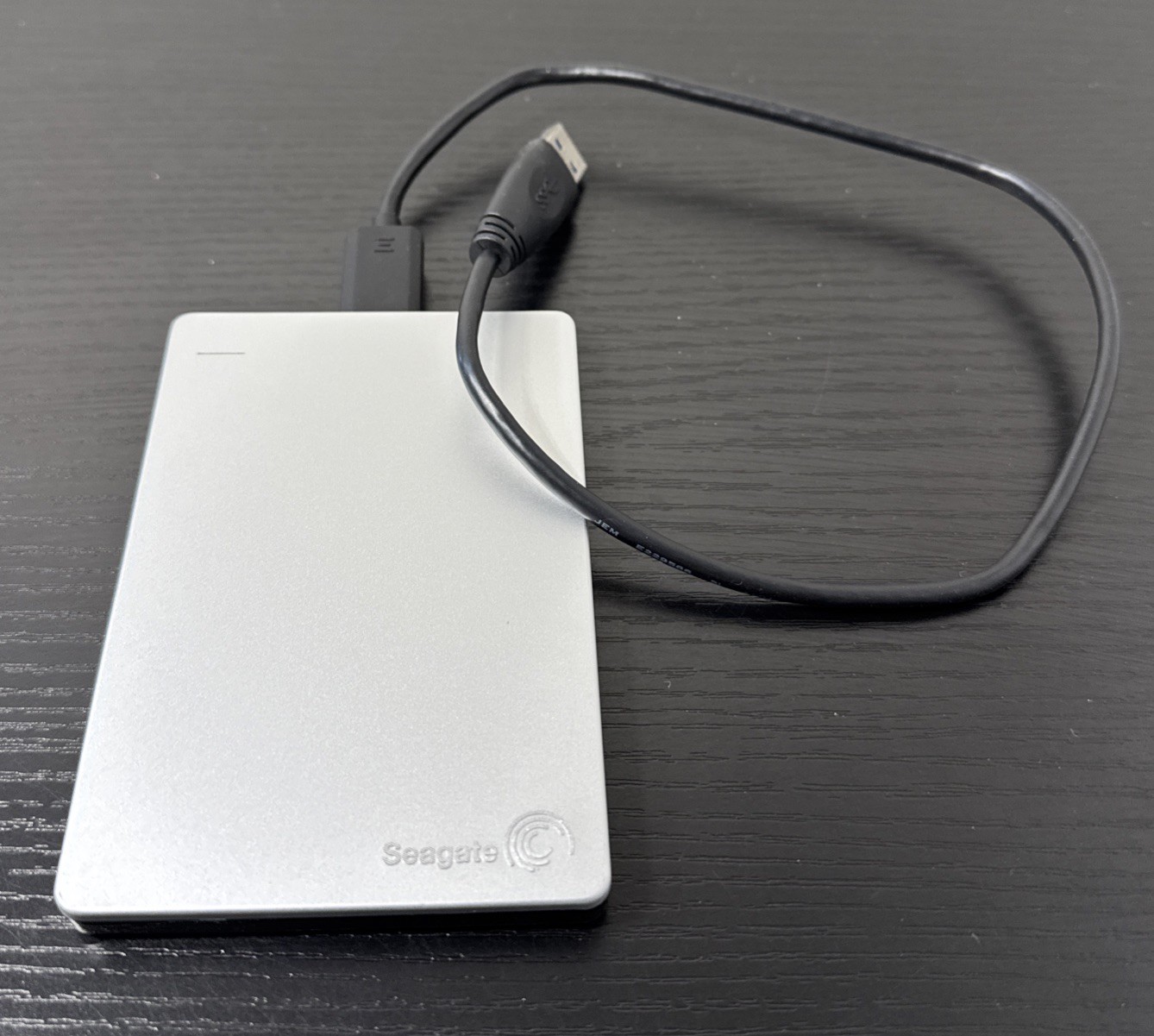 Seagate Slim Mac Portable Drive 500GB Model SRD00F1 with Cord Tested