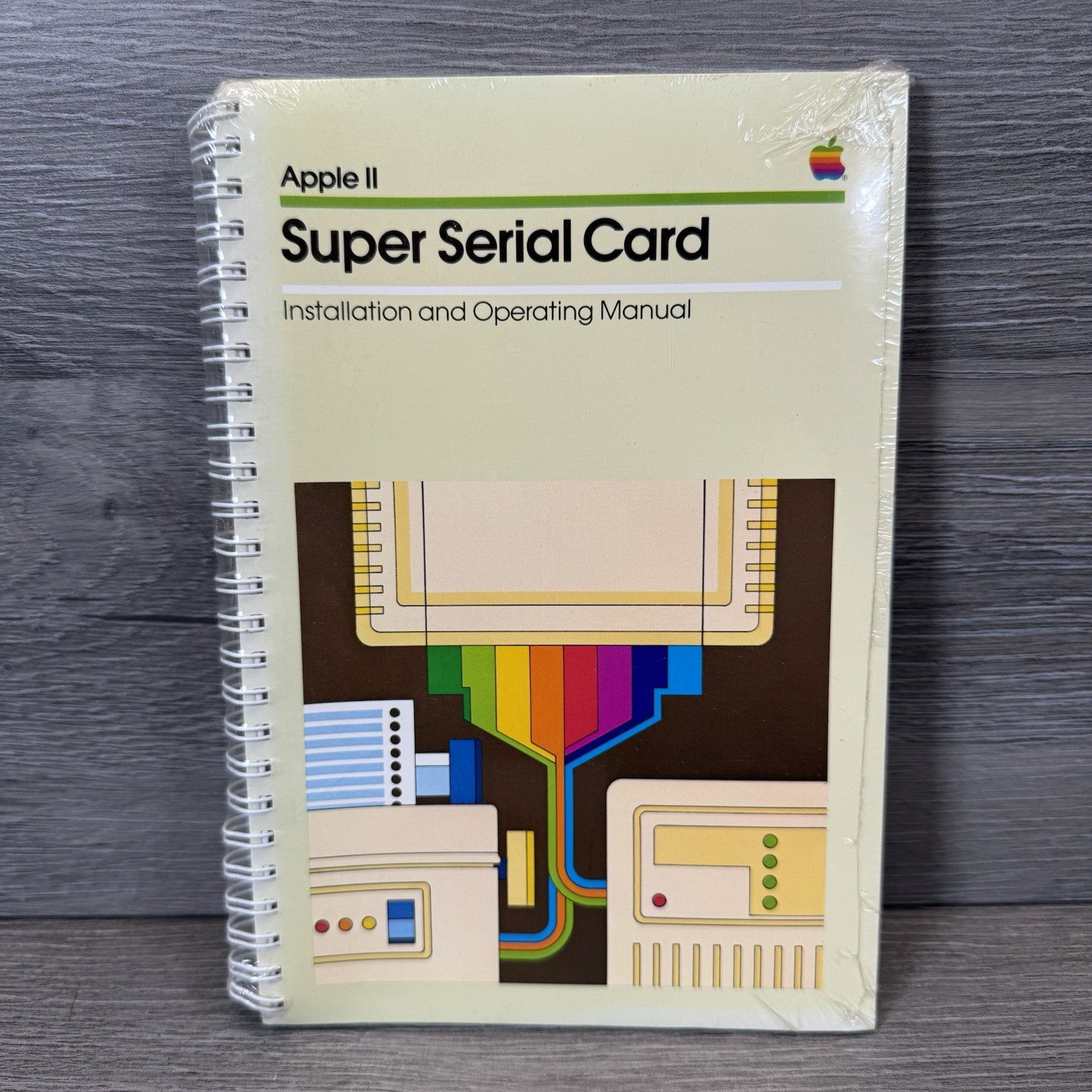 Apple II Super Serial Card Installation and Operating Manual 1981 Sealed