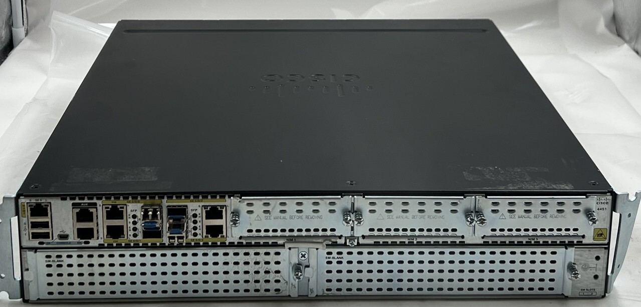 CISCO ISR4451-X K9 V06 INTEGRATED SERVICES ROUTER WITH DUAL AC PSU'S