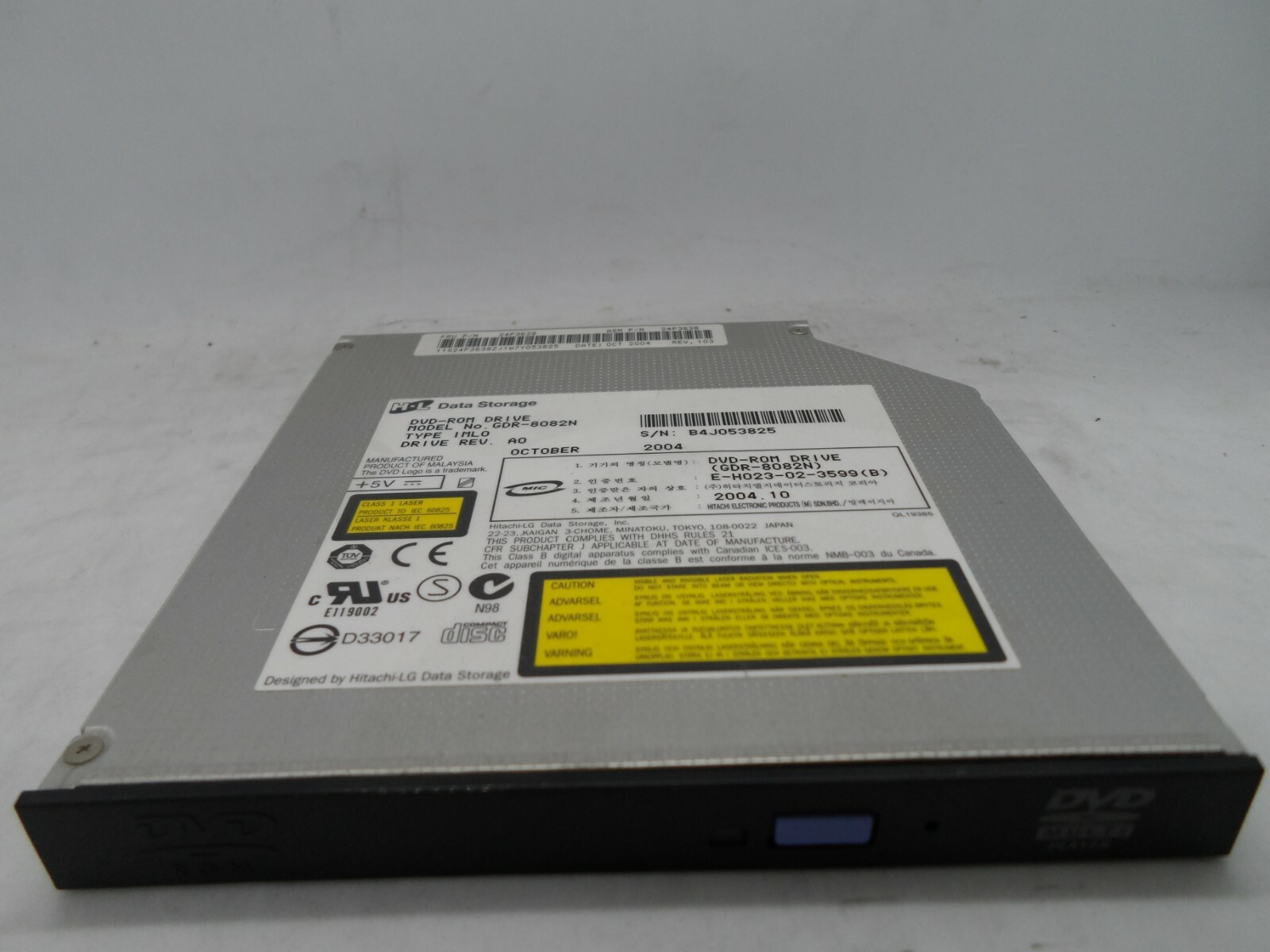 IBM 8X DVD-ROM, 24X CD-ROM Slimline Drive 24P3638 24P3639 FOR BLADE 345/365