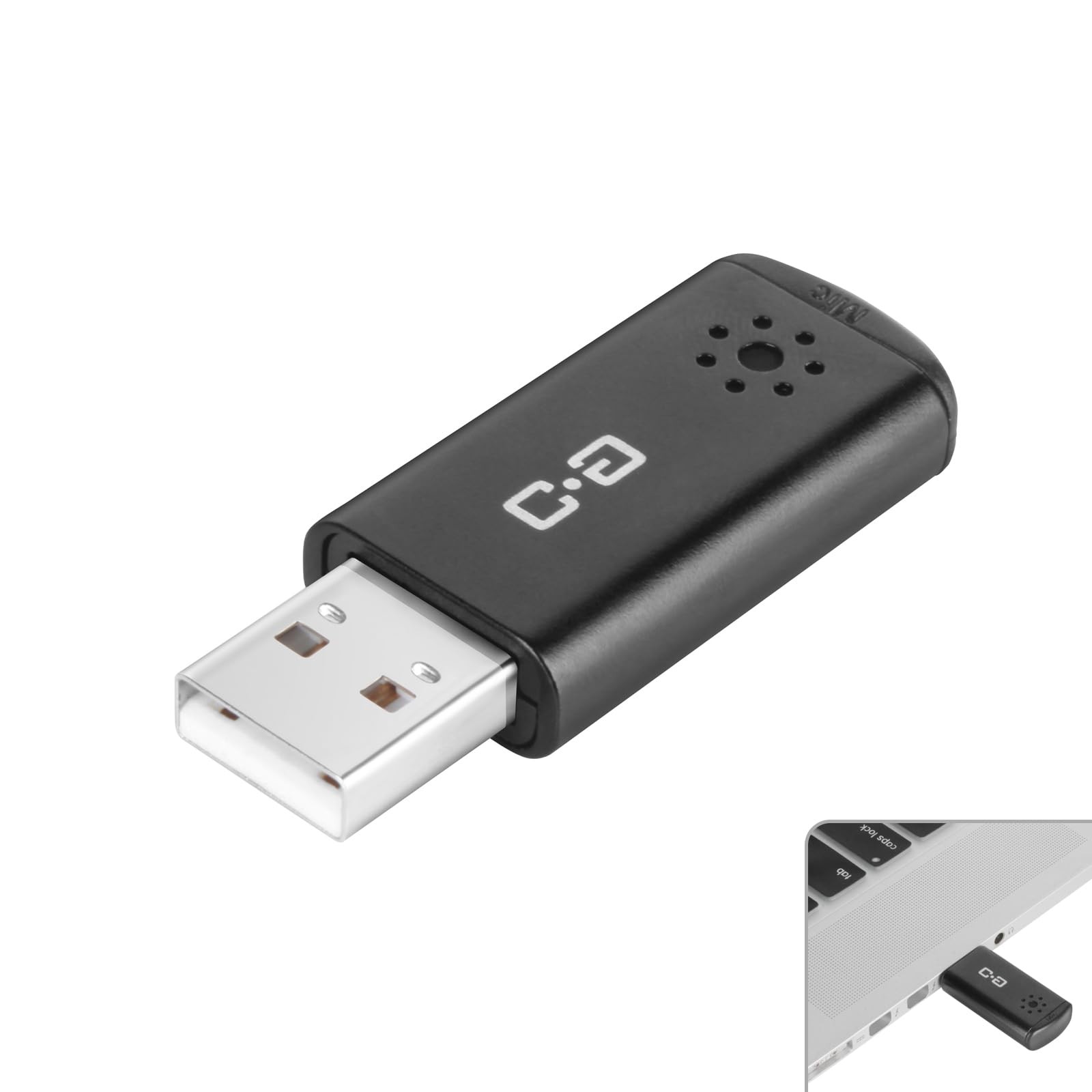 USB Microphone for Laptop and Desktop Computer, High Sensitivity for Clear Ca...