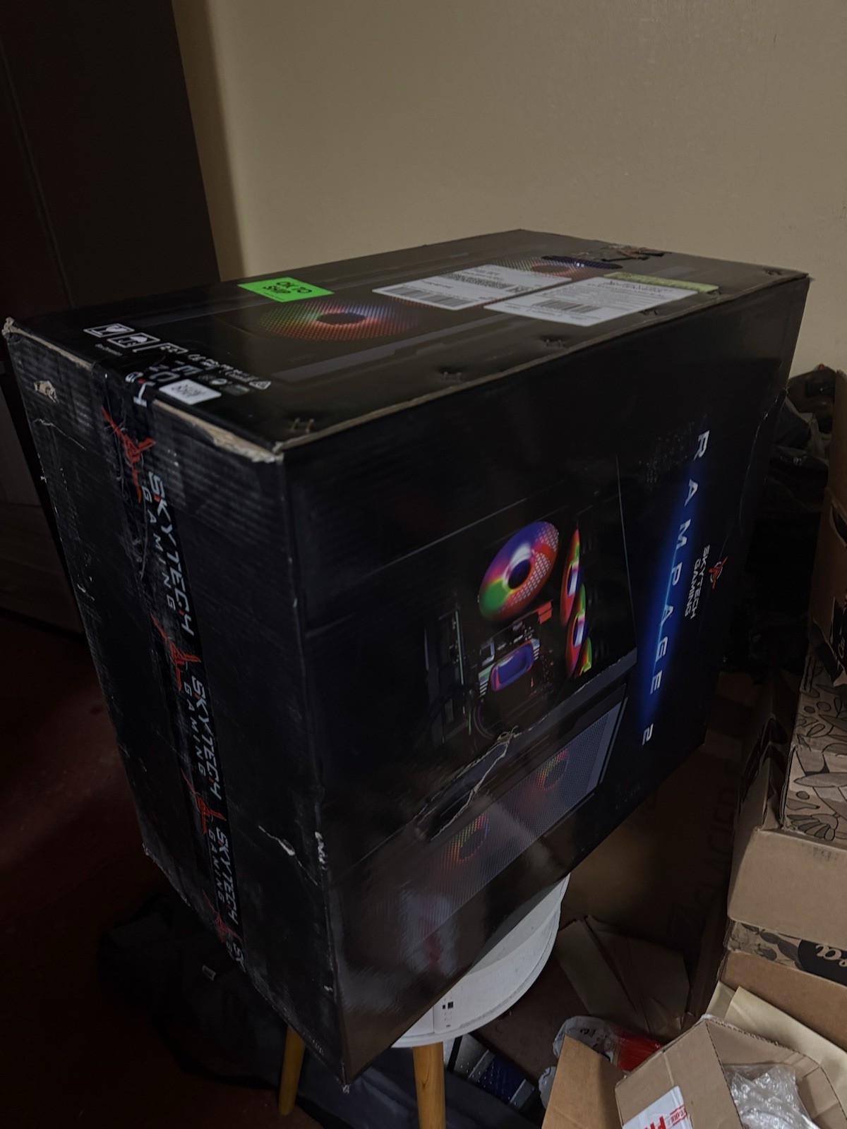Skytech Rampage Gaming PC, Intel i7 14400F, NVIDIA RTX 5070, 1TB, 360 AIO,Win 11