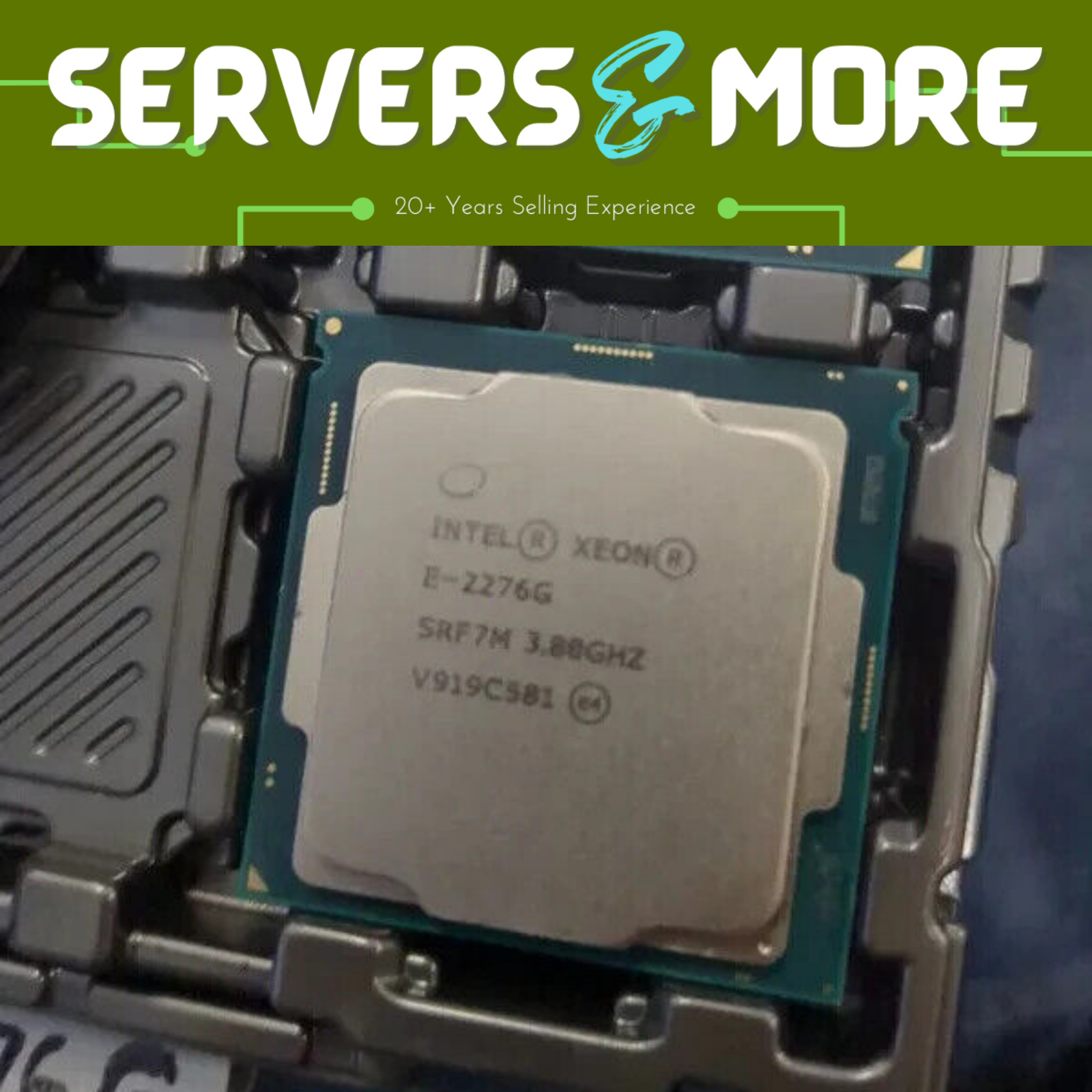 Intel Xeon E-2276G SRF7M LGA 1151 | 3.8GHz, 6 Cores | Server Processor