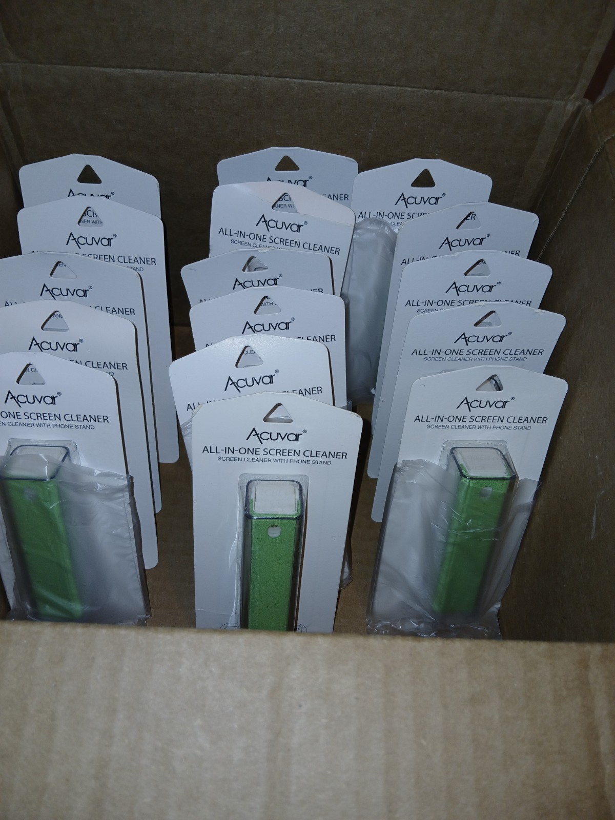 Acuvar All-In-One Screen Cleaner with Phone Stand - NEW 