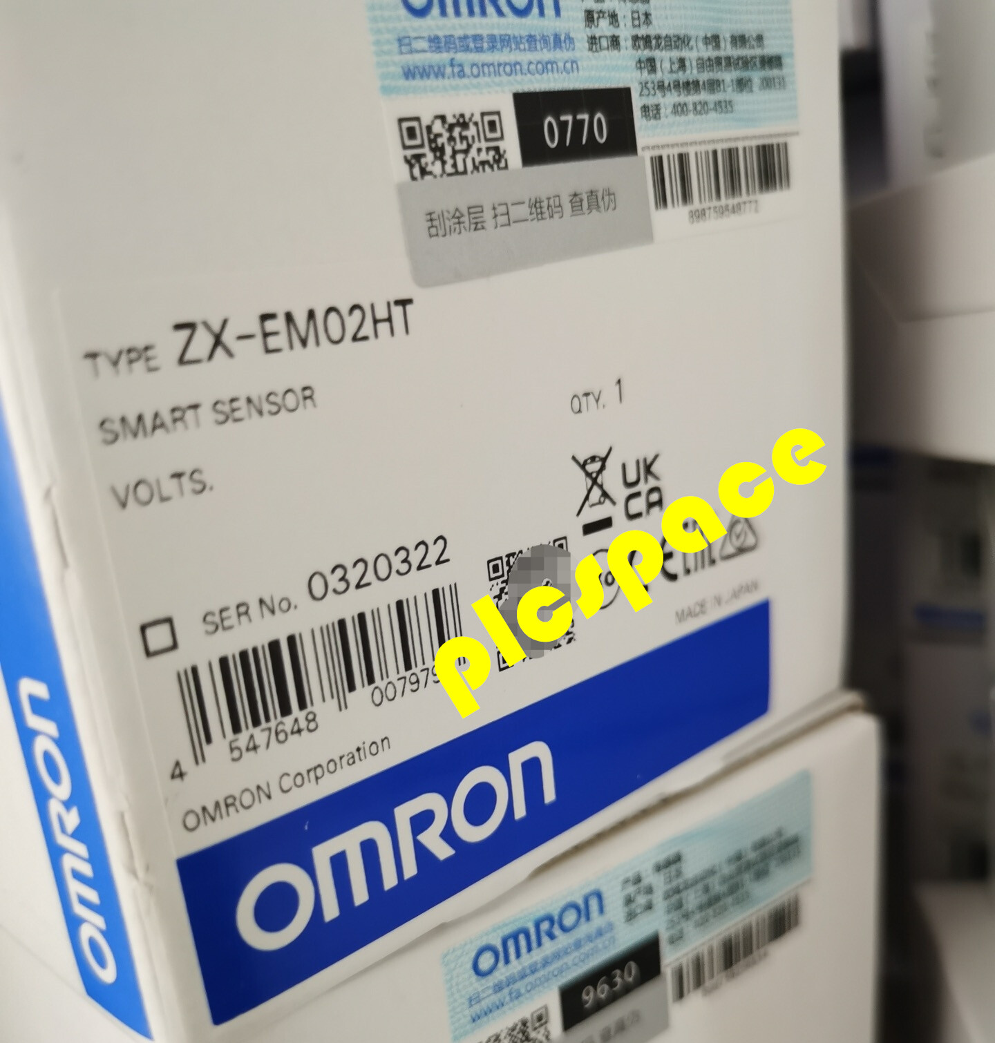 Omron ZX-EM02HT brand new Smart Sensor Express DHL or FedEx