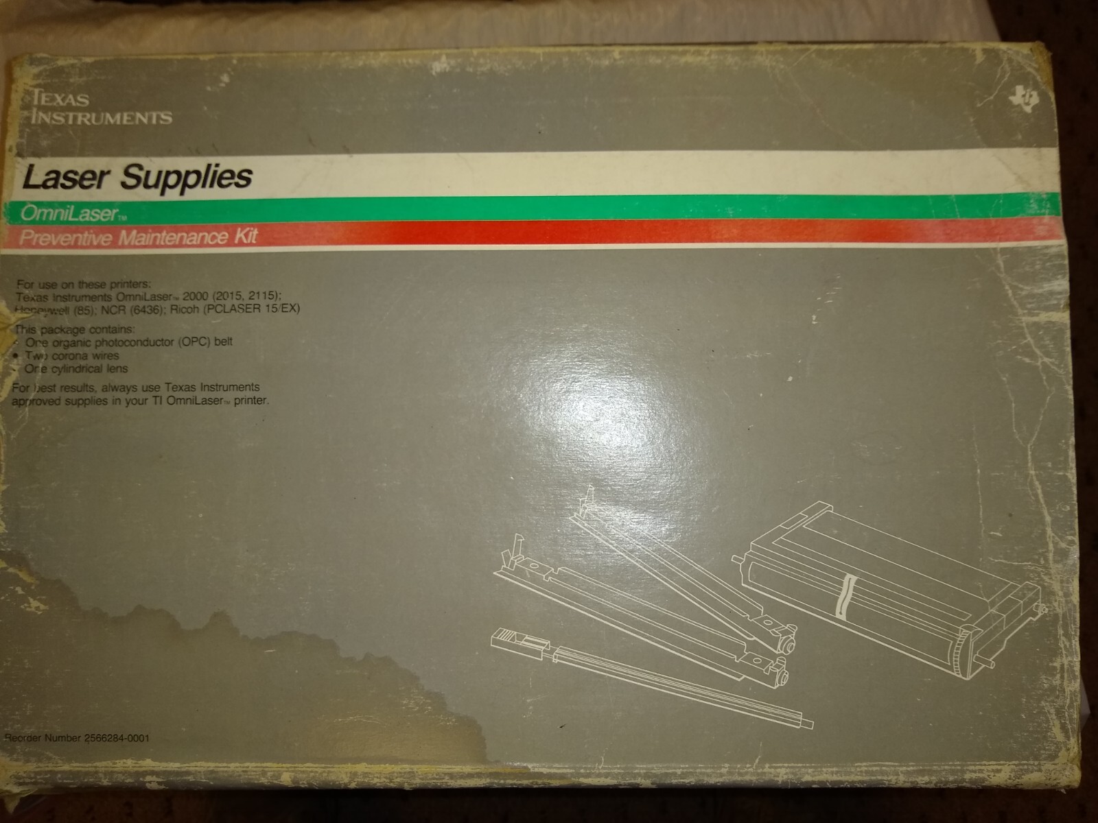 NEW GENUINE TEXAS INSTRUMENTS LASER SUPPLIES Laser Printer OPC Maintenance Kit