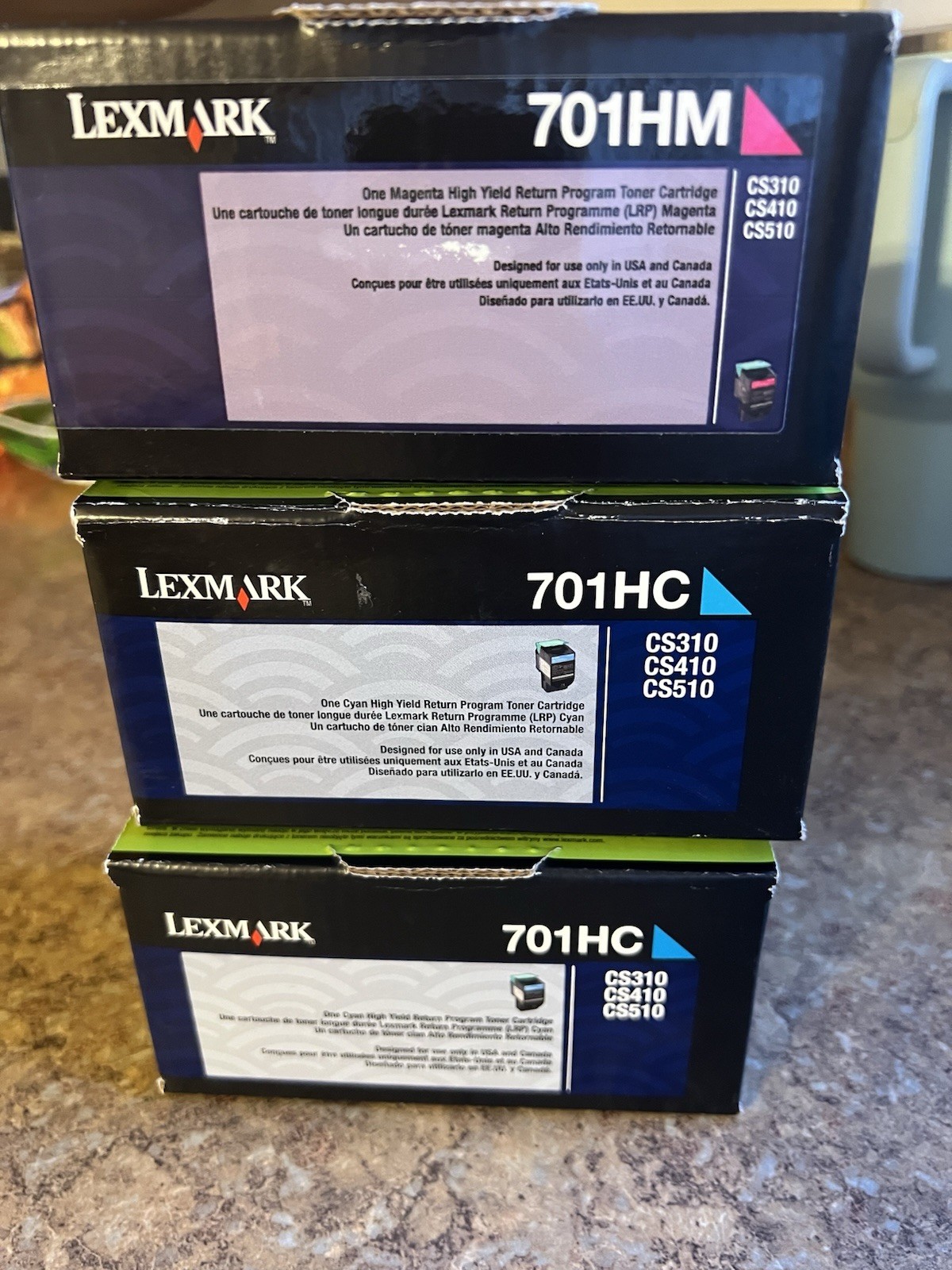 Lexmark 701 Toners